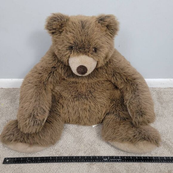 IKEA Varlig 22" Sitting Large Brown Bear Plush Soft Teddy‎ Stuffed Toy Rare Luvy - Picture 7 of 8